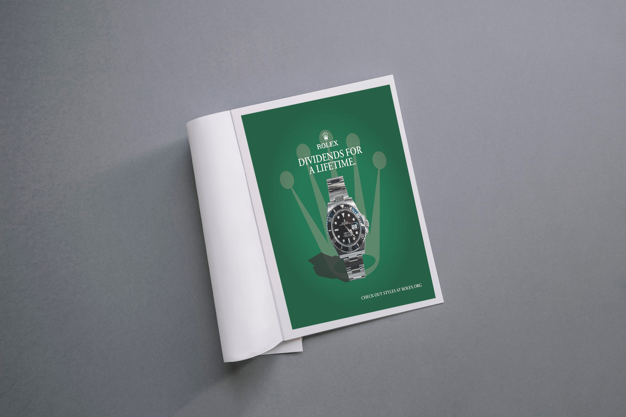 Rolex Magezine Mockup 3 Rolex Magezine Mockup 3