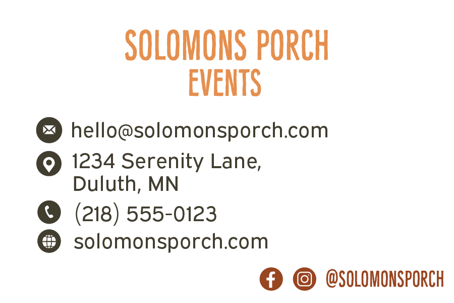 Solomon's Porch BC-02 Solomon's Porch BC-02